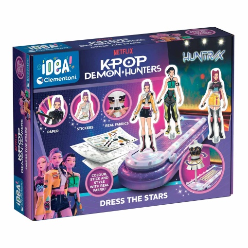 Fashion Collection - Dress the Stars Clementoni K-Pop Demon Hunters