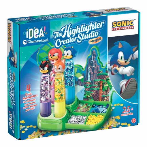 Atelier de sublinhadores - Sonic Clementoni Idea