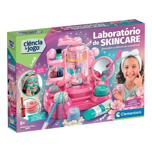 Laboratório de skincare Clementoni Ciência & Jogo Lab