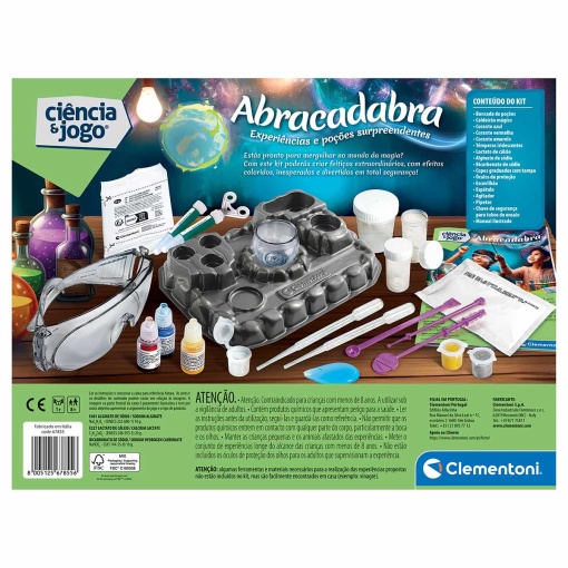 Abracadabra Clementoni Ciência & Jogo Lab