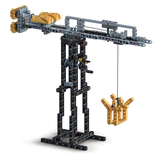 Laboratório de mecânica - grua de demolição Clementoni Ciência & Jogo