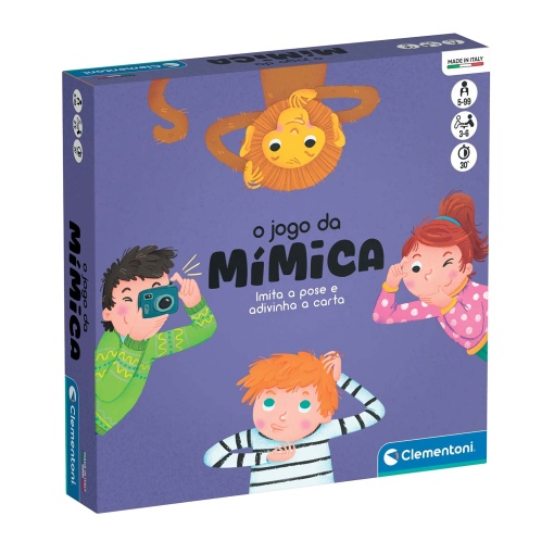 Clementoni Board Games mime game (Portuguese version)