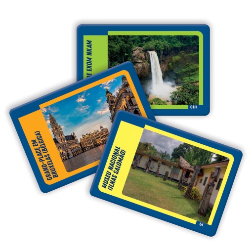 Guess the Place Clementoni Board Games (Portuguese version)