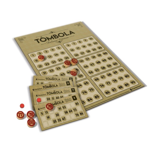 Tombola Deluxe Edition Clementoni Board Games
