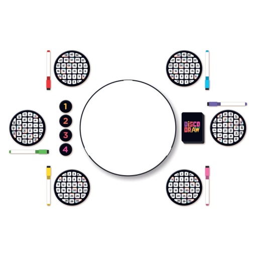 Disco Draw Clementoni Board Games
