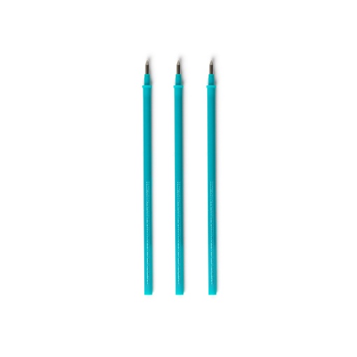 Refill for Legami turquoise erasable gel ballpoint pen 0.7mm (3 units) 10
