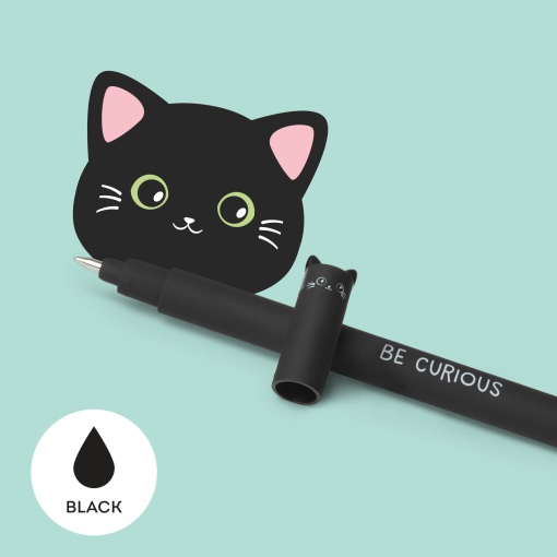 Legami Kitty "Be Curious" 62 erasable gel ballpoint pen