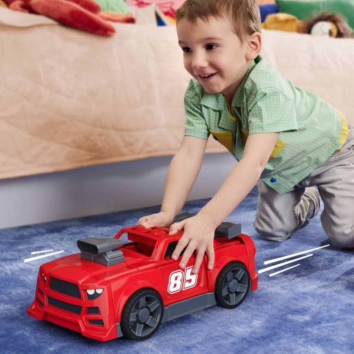 Mega Bloks 26-piece race car to build 3 in 1 Mattel JKG35