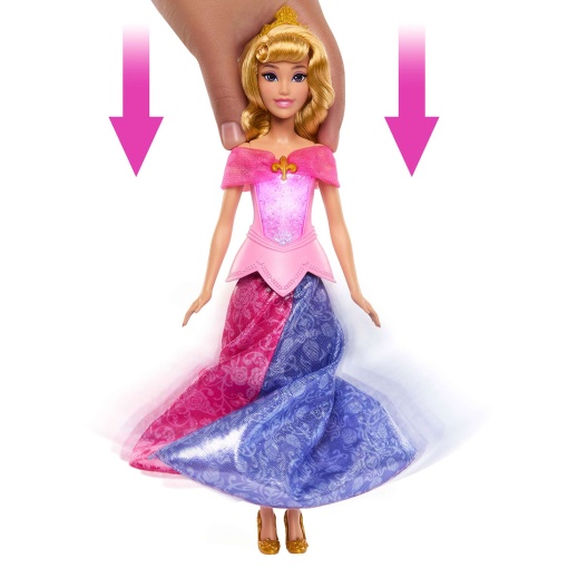 Princesa Disney Aurora look mágico Mattel JLK24