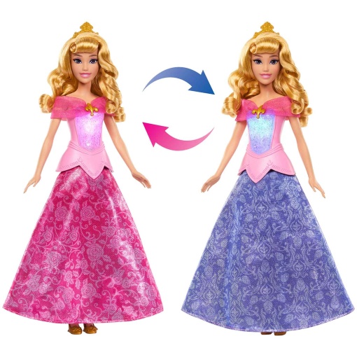 Princesa Disney Aurora look mágico Mattel JLK24