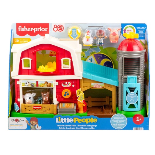 Little People quinta de animais divertida para cuidar Fisher-Price Mattel JGX09
