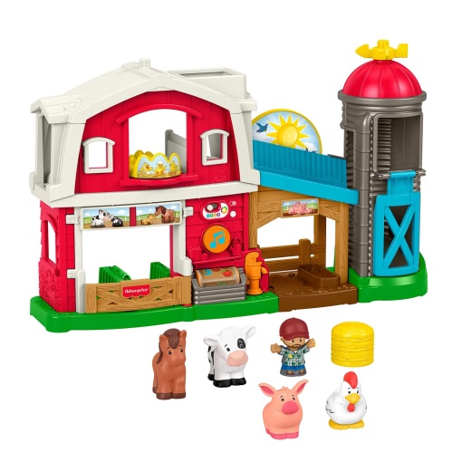 Little People quinta de animais divertida para cuidar Fisher-Price Mattel JGX09