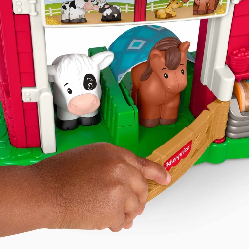Little People quinta de animais divertida para cuidar Fisher-Price Mattel JGX09