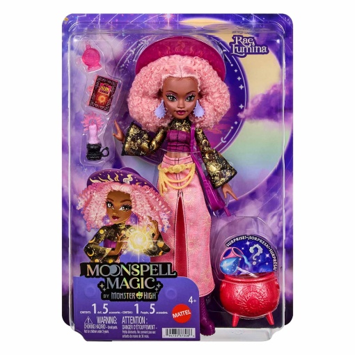 Moonspell Magic by Monster High Rae Lumina Mattel JMB88/JMB91