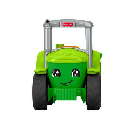 Little People trator empurra e brinca Fisher-Price Mattel JGX12