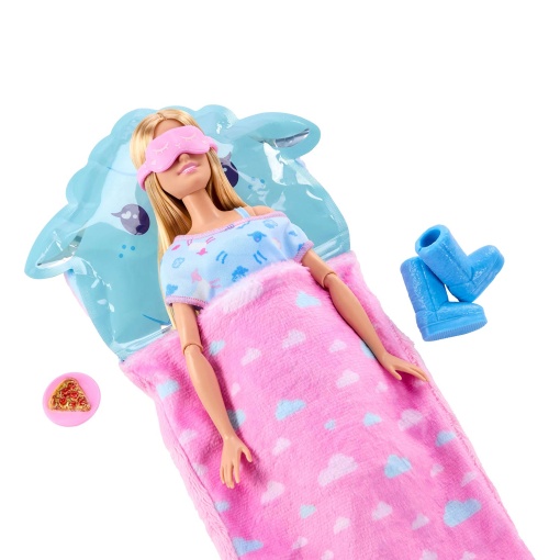 Barbie Blue Surprise Pajama Party Mattel JFG68/JMR88