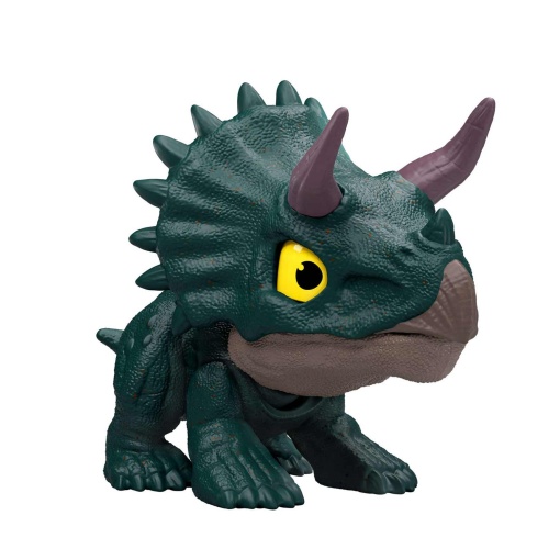 Jurassic World Mighty Little Biters Triceratops 7.5cm Mattel JFC86/JFC95