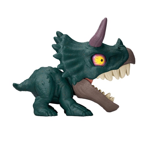 Jurassic World Mighty Little Biters Triceratops 7.5cm Mattel JFC86/JFC95