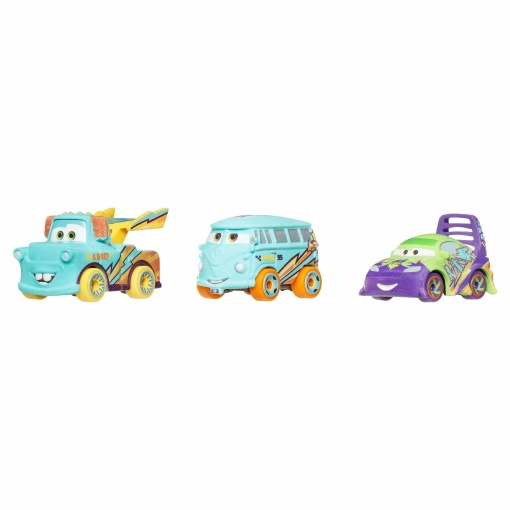 Disney Pixar Cars Mini Fillmore/Mate/Wingo Mattel (3 unidades) GKG01/JJW62