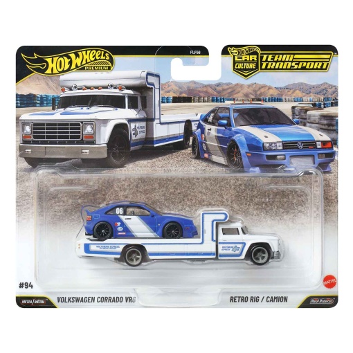 Hot Wheels Premium Car Culture Team Transport Volkswagen Corrado VR6/Retro Rig Mattel FLF56/JHX95