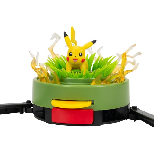 Pokémon batalha de discos Pikachu e Larvitar Jazwares