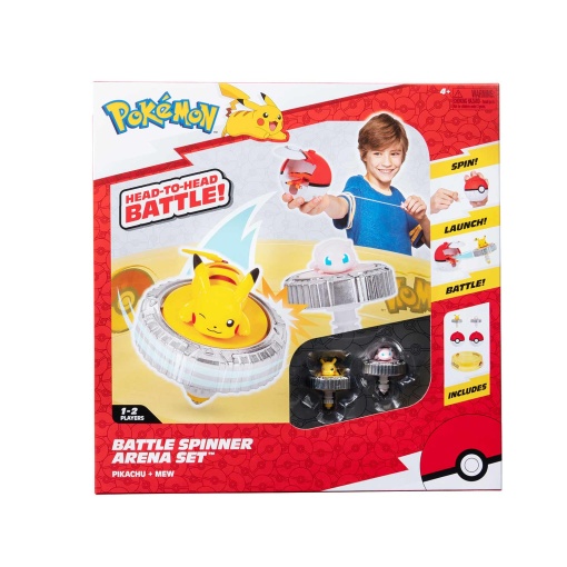 Pokémon Battle Arena with 2 Spinners