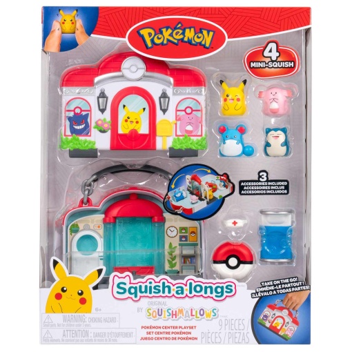 Pokémon Squish a Longs Pokémon Center