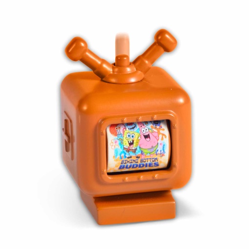 SpongeBob Pineapple House + 2 Bizak Figures