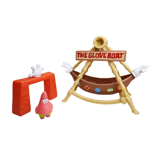 SpongeBob barco pirata + Patrick Estrela Bizak