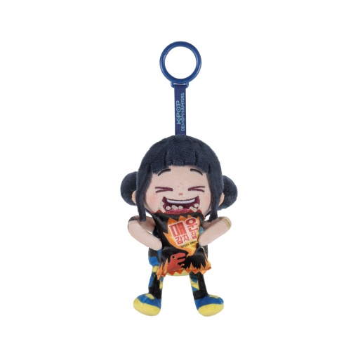 Porta-chaves peluche retrátil K-Pop Demon Hunters 10cm Zoey