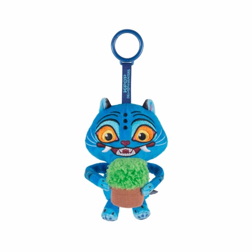 Porta-chaves peluche retrátil K-Pop Demon Hunters 10cm Derpy KPDH00062/KPDH00101
