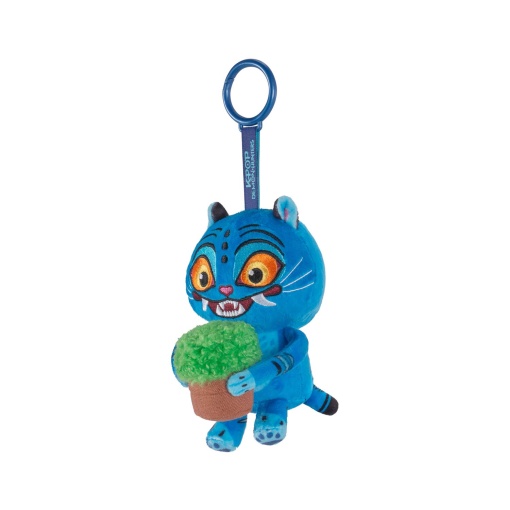 Porta-chaves peluche retrátil K-Pop Demon Hunters 10cm Derpy KPDH00062/KPDH00101