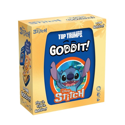 ¡DIOS MÍO! DISNEY STITCH TOP TRUMPS WM60125