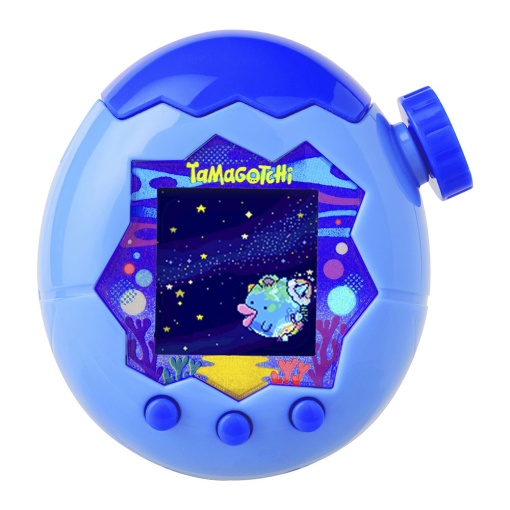 Tamagotchi Paradise Bandai Blue Water