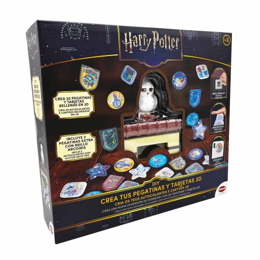 Create your own 3D Harry Potter stickers at Bizak