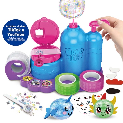 Fábrica de burbujas de Bizak Nano Art