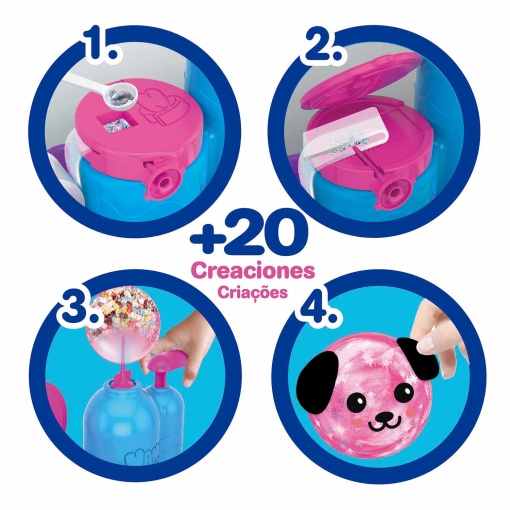 Fábrica de burbujas de Bizak Nano Art
