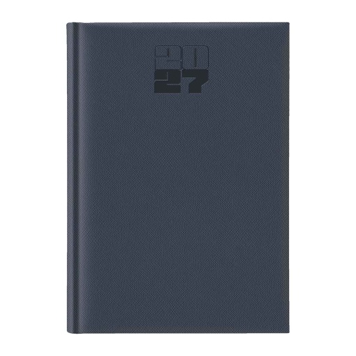 Agenda semanal 172x240mm 2027 Papiro Amalfi azul