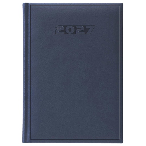 Agenda diária A5 2027 Papiro Tucson azul