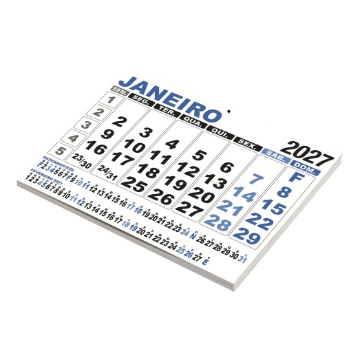 2027 Wall Calendar, Papyrus, 320x245mm, 12 sheets