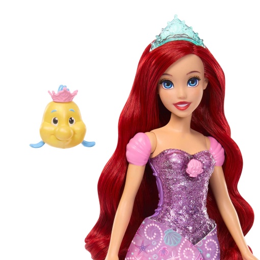 Princesa Disney Ariel transformable Mattel JLK19