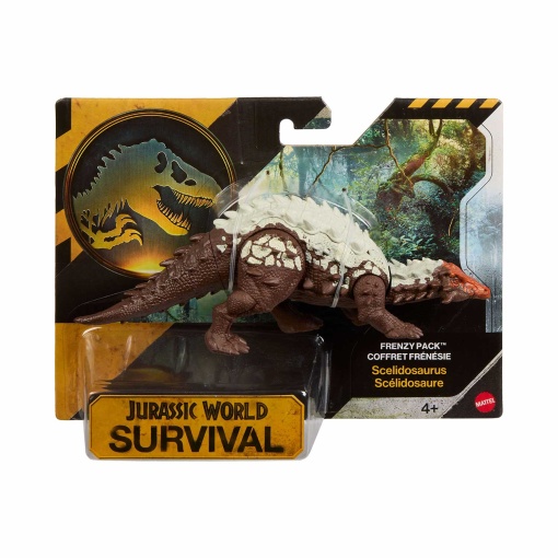 Jurassic World Survival frantic pack Scelidosaurus 18cm Mattel JGB72/JKL62