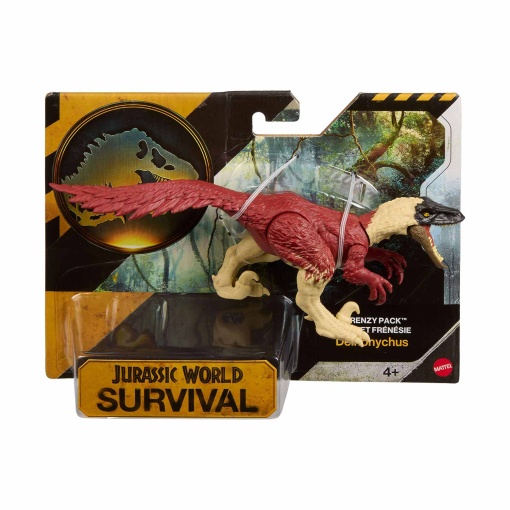 Jurassic World Survival frantic pack Deinonychus 20cm Mattel JGB72/JKL61