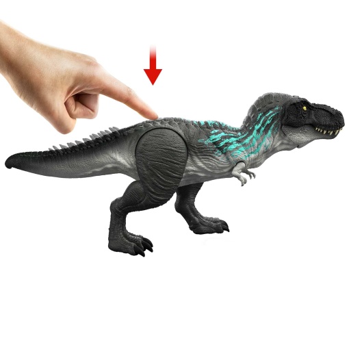 Jurassic World Supervivencia Locura muscular Tyrannosaurus Tex 55cm Mattel JKG92