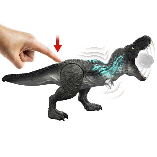 Jurassic World Supervivencia Locura muscular Tyrannosaurus Tex 55cm Mattel JKG92