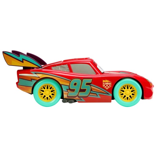 Disney Pixar Cars Faísca McQueen com luzes e sons Mattel JMT55