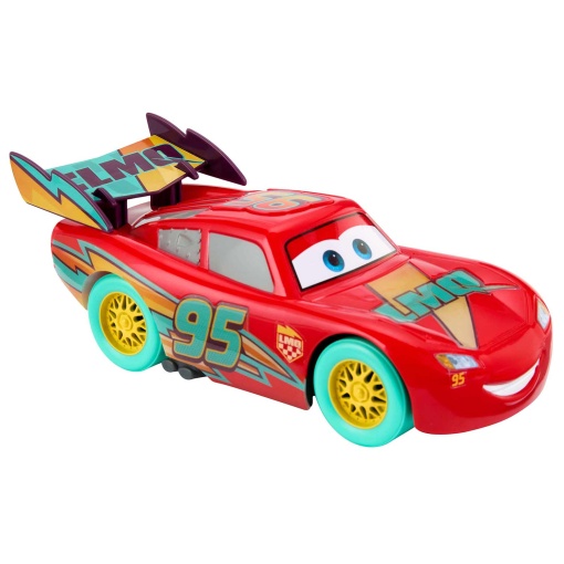 Disney Pixar Cars Faísca McQueen com luzes e sons Mattel JMT55