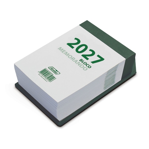 Bloco memorando 2027 Firmo 103x169mm pautado com costas