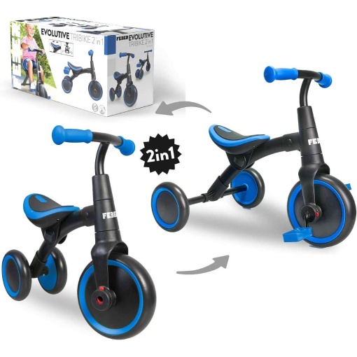 Feber Famosa Evolutive Tribike 2-in-1 Tricycle