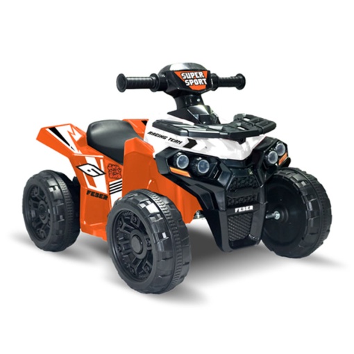 Feber Super Sport 6V Lithium Orange Electric Quad
